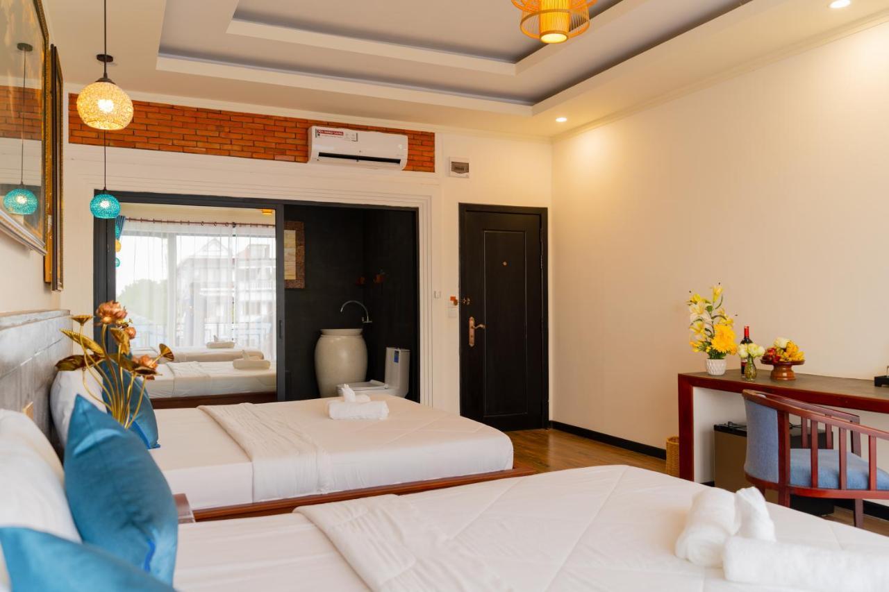 Villa Angkor Rithy Boutique Team Ciudad de Siem Riep Exterior foto