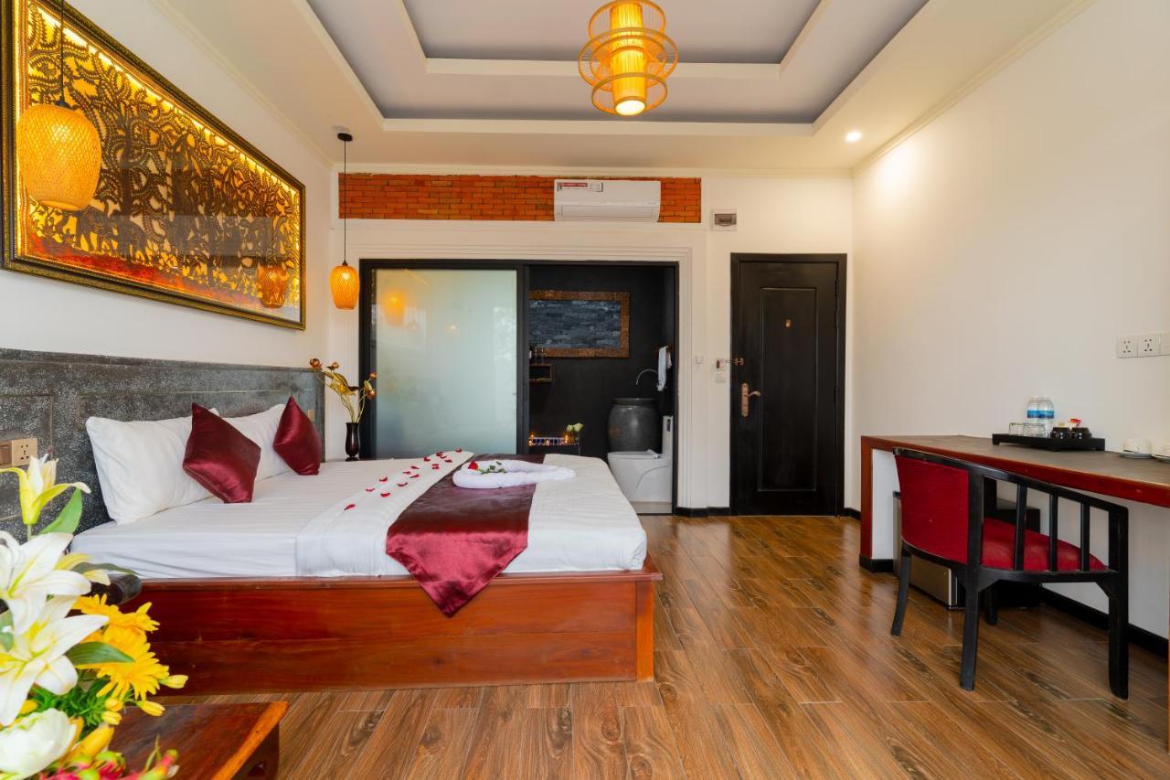 Villa Angkor Rithy Boutique Team Ciudad de Siem Riep Exterior foto